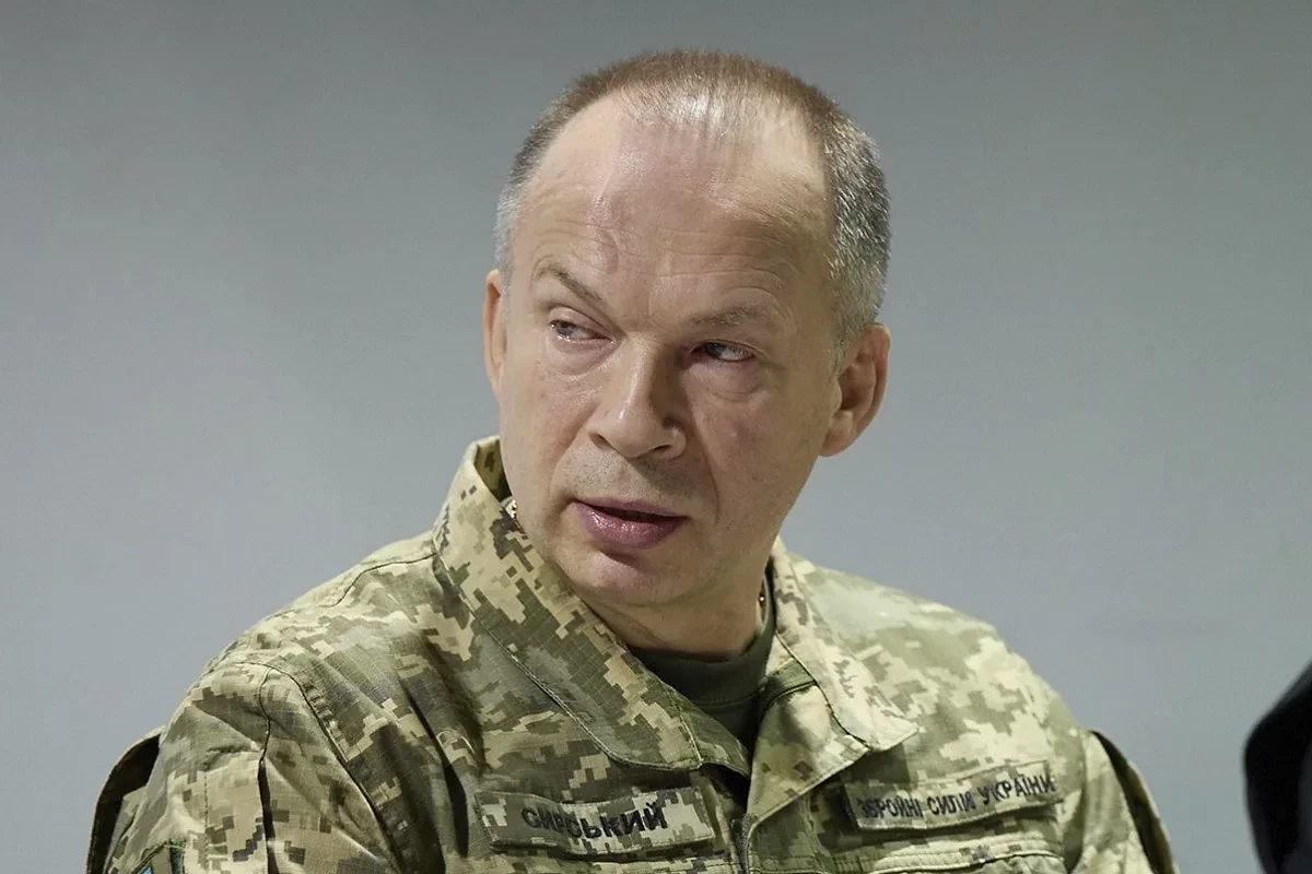  Commander-in-Chief of the Armed Forces Oleksandr Syrskyi