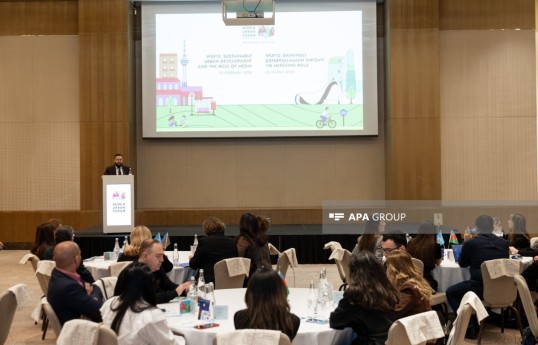 Media representatives attend WUF13 awareness session