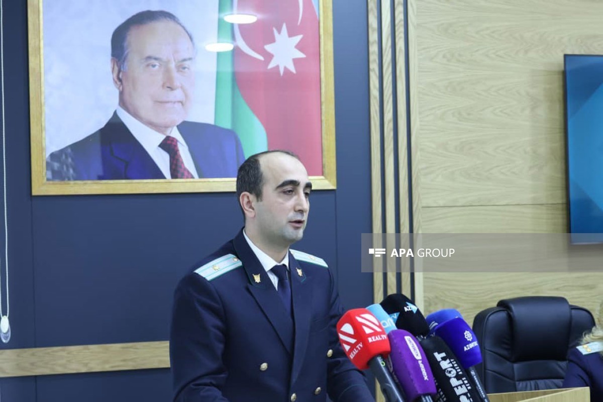Namig Aliyev, Senior Prosecutor of the Department for Non-Criminal Prosecution Proceedings of the Prosecutor General’s Office
