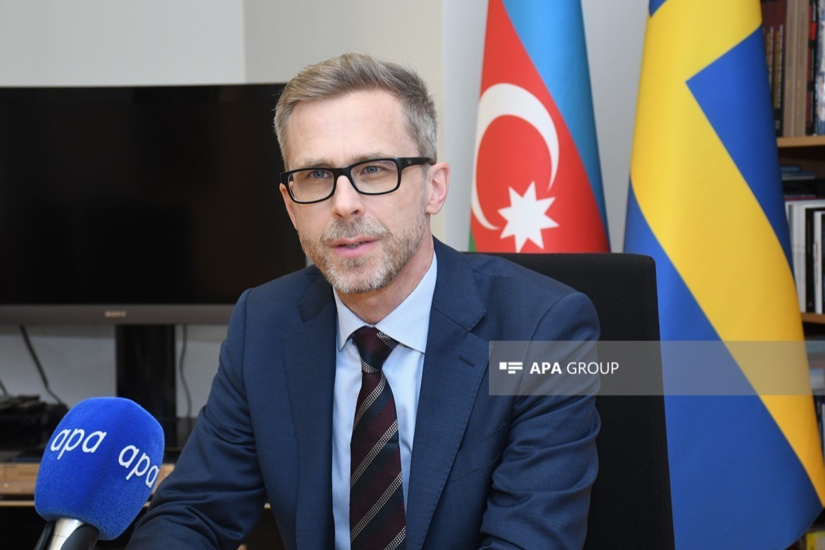 Ambassador of the Kingdom of Sweden to Azerbaijan, Tobias Lorentzson