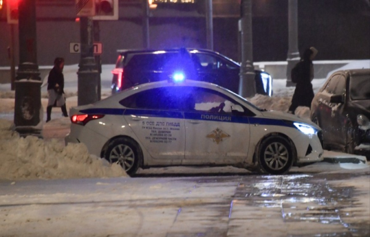 Explosion near Moscow train station kills police officer
