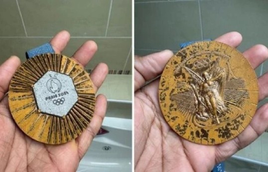 Paris 2024 Olympic medals of Azerbaijani athletes to be replaced after tarnishing