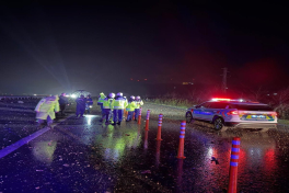 A Turkish Air Force F-16 crashes near a major highway, pilot martyred-PHOTO 