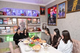 Leyla Aliyeva visits family of Hero of Patriotic War Shahin Allahyarov