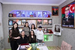 Leyla Aliyeva visits family of Hero of Patriotic War Shahin Allahyarov