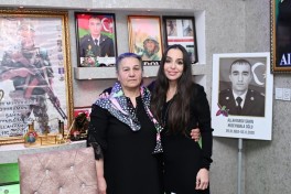 Leyla Aliyeva visits family of Hero of Patriotic War Shahin Allahyarov