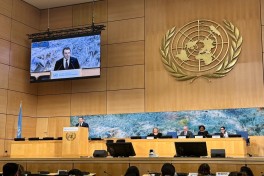 Azerbaijan's Deputy FM speaks in Geneva about trial of Armenian-origin individuals accused of crimes against humanity