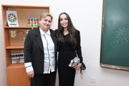 Leyla Aliyeva and Alena Aliyeva visit boarding school and STEAM Center in Guba -PHOTO 