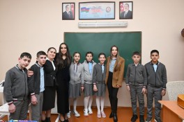 Leyla Aliyeva and Alena Aliyeva visit boarding school and STEAM Center in Guba -PHOTO 