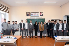 Leyla Aliyeva and Alena Aliyeva visit boarding school and STEAM Center in Guba -PHOTO 