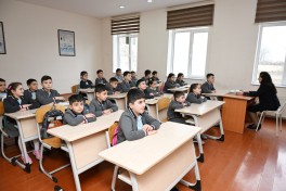 Leyla Aliyeva and Alena Aliyeva visit boarding school and STEAM Center in Guba -PHOTO 