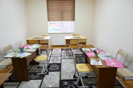 Leyla Aliyeva and Alena Aliyeva visit boarding school and STEAM Center in Guba -PHOTO 
