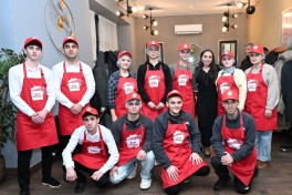 Leyla Aliyeva attends Iftar in Guba