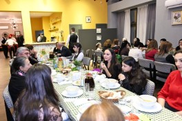 Leyla Aliyeva attends Iftar in Guba