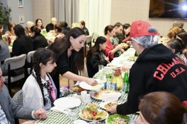 Leyla Aliyeva attends Iftar in Guba