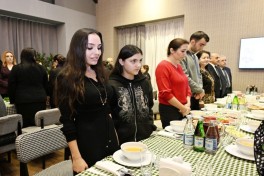 Leyla Aliyeva attends Iftar in Guba