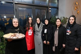 Leyla Aliyeva attends Iftar in Guba