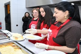 Leyla Aliyeva attends Iftar in Guba