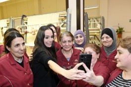 Leyla Aliyeva attends cutting ceremony of new carpets prepared for Shusha mosque