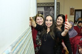 Leyla Aliyeva attends cutting ceremony of new carpets prepared for Shusha mosque