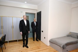 President Ilham Aliyev attended inauguration of Lankaran State Vocational Education Center