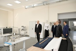President Ilham Aliyev attended inauguration of Lankaran State Vocational Education Center