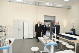 President Ilham Aliyev attended inauguration of Lankaran State Vocational Education Center