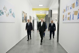 President Ilham Aliyev attended inauguration of Lankaran State Vocational Education Center