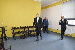 President Ilham Aliyev attended inauguration of Lankaran State Vocational Education Center