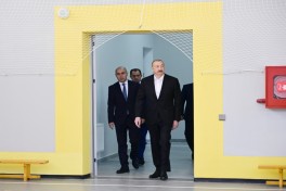 President Ilham Aliyev attended inauguration of Lankaran State Vocational Education Center