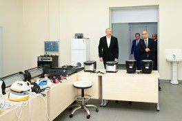 President Ilham Aliyev attended inauguration of Lankaran State Vocational Education Center