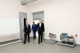President Ilham Aliyev attended inauguration of Lankaran State Vocational Education Center