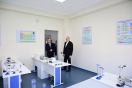 President Ilham Aliyev attended inauguration of Lankaran State Vocational Education Center