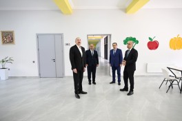 President Ilham Aliyev attended inauguration of Lankaran State Vocational Education Center