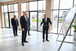 President Ilham Aliyev attended inauguration of Lankaran State Vocational Education Center