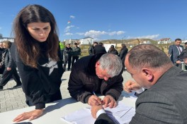 30 families relocated to Horovlu village receive house keys - UPDATED-1 -VIDEO 