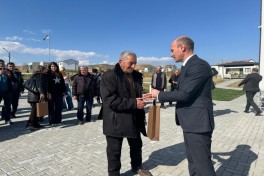 30 families relocated to Horovlu village receive house keys - UPDATED-1 -VIDEO 