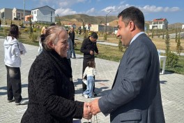 30 families relocated to Horovlu village receive house keys - UPDATED-1 -VIDEO 