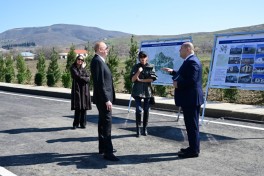 President reviewed works carried out in Khojavand city, met with residents-UPDATED 