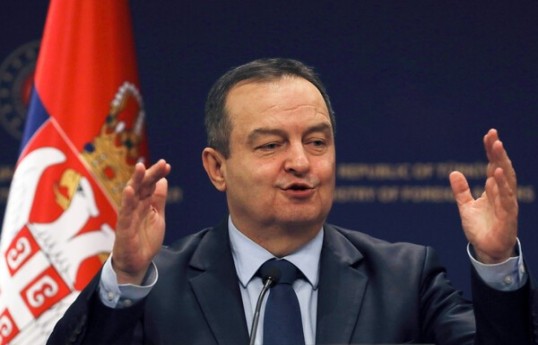 Serbia’s interior minister Ivica Dačić