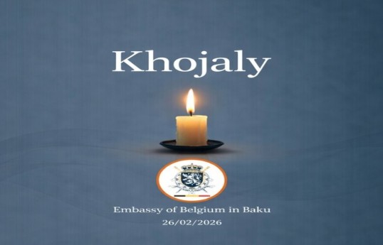 Belgian Embassy offers condolences on anniversary of Khojaly genocide