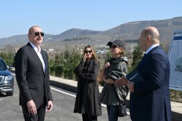President Ilham Aliyev inspected reconstruction progress in Khojavend village - UPDATED 