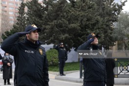 Azerbaijan observes minute of silence for Khojaly victims - PHOTO 