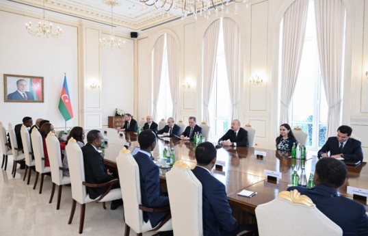 President Ilham Aliyev held expanded meeting with Ethiopian Prime Minister and several documents were signed between the two countries - UPDATED 