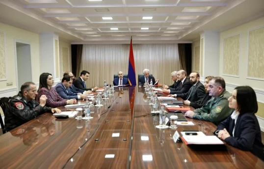 Armenia’s Security Council discusses military reforms and hybrid threats
