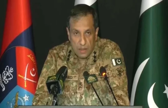 Director General of the Inter-Services Public Relations of the Pakistan Army, Lieutenant General Ahmed Sharif Chaudhry