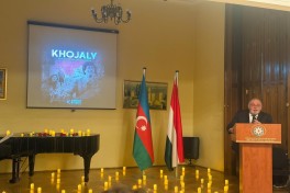 Azerbaijani Embassy in Hungary commemorates victims of Khojaly genocide