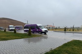 Azerbaijan relocates another resettlement convoy to Horovlu village, families receive house keys - UPDATED 