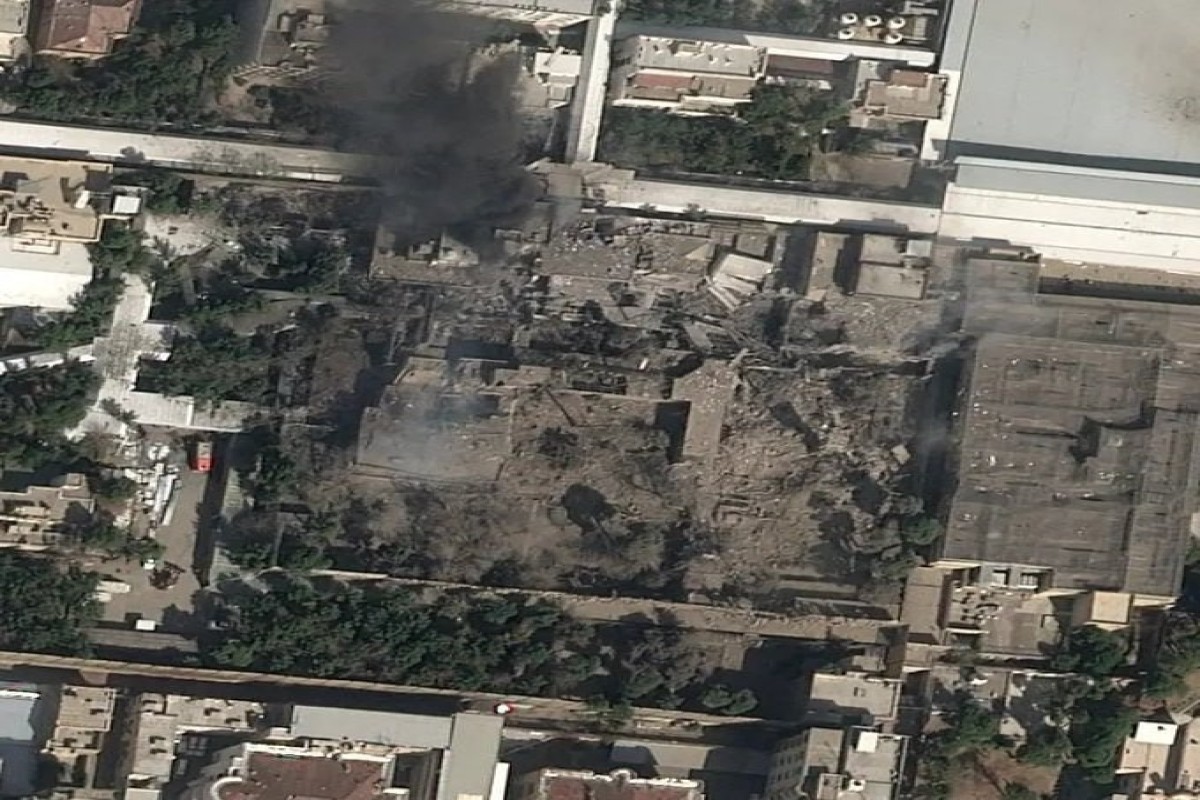 Report: Khamenei’s palace completely destroyed in strikes
