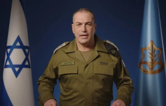 IDF Chief of Staff Lt. Gen. Eyal Zamir speaks in a video statement, February 28, 2026. (Israel Defense Forces)